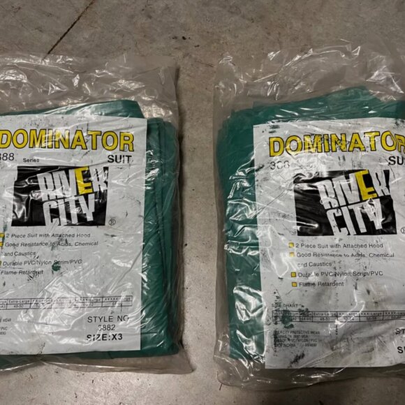 Dominator Suit Mcr Safety 3882 0.42Mm Pvc/Poly/Pvc Suit NEW PICK SIZE - Picture 15 of 16